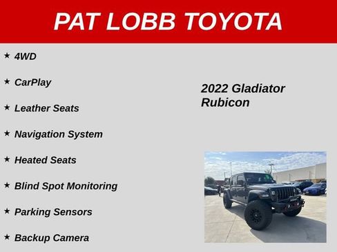 Used 2022 Jeep Gladiator Rubicon w/ Trailer Tow Package AWD/4WD image 31