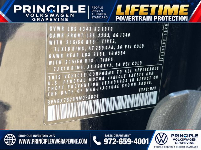 Used 2022 Volkswagen Taos SE FWD image 29