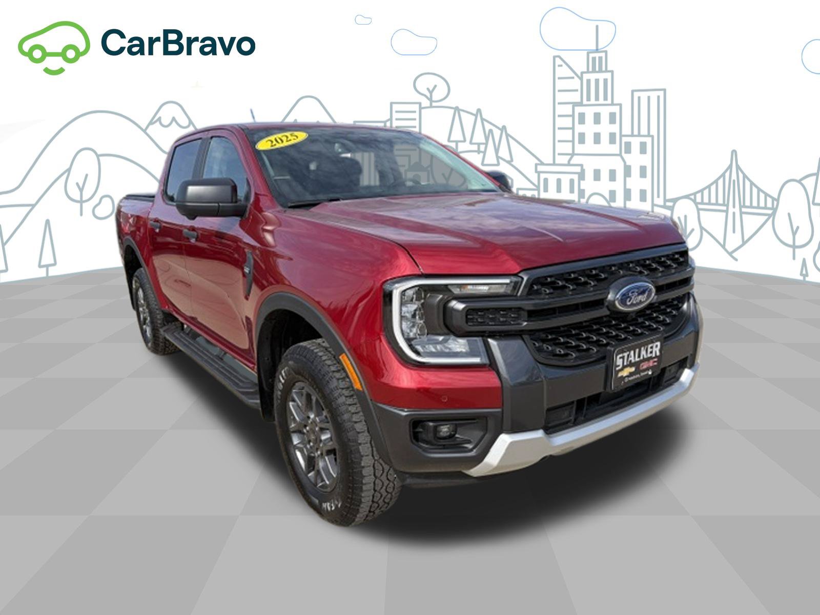 Used 2025 Ford Ranger XLT w/ Equipment Group 301A High AWD/4WD image 1