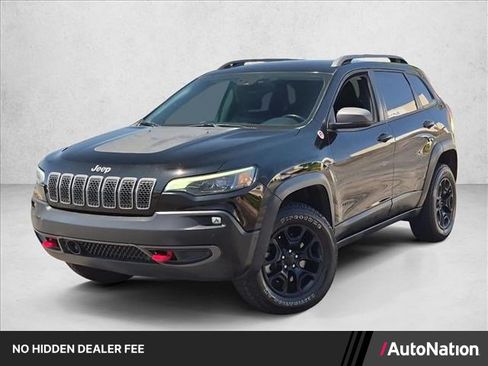 Used 2021 Jeep Cherokee Trailhawk w/ Technology Group AWD/4WD image 1