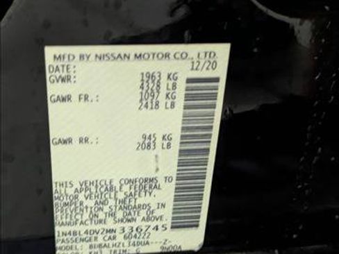 Used 2021 Nissan Altima 2.5 SV image 23