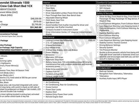 New 2026 Chevrolet Silverado 1500 Custom AWD/4WD image 2