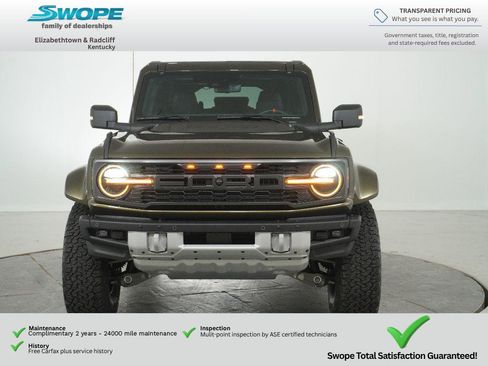 New 2026 Ford Bronco Raptor w/ Interior Carbon Fiber Pack AWD/4WD image 12