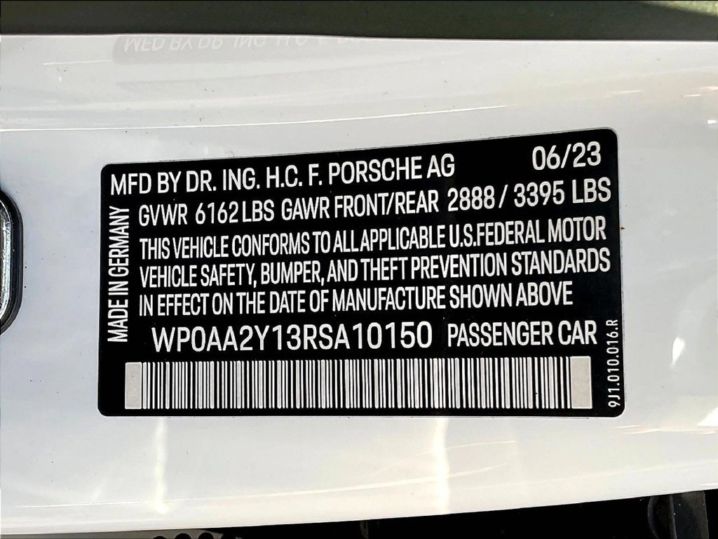 Certified 2024 Porsche Taycan RWD image 35
