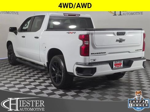 Certified 2024 Chevrolet Silverado 1500 Custom w/ Turbomax Blackout Package AWD/4WD image 6