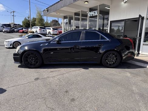 Used 2011 Cadillac CTS V w/ Wood Trim Package RWD image 2