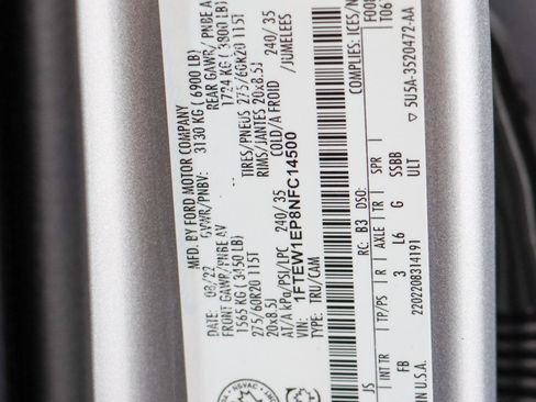 Used 2022 Ford F150 XLT w/ Equipment Group 302A High image 35