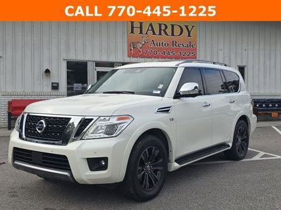 Used 2019 Nissan Armada Platinum w/ Captain's Chairs Package