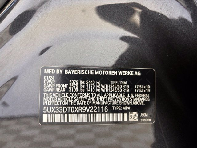 Used 2024 BMW X4 xDrive30i w/ Premium Package AWD/4WD image 24