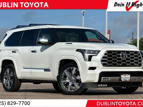 Used 2025 Toyota Sequoia Capstone w/ Tow Technology Package AWD/4WD image 1