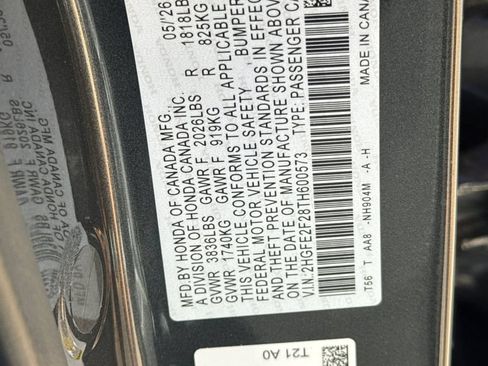 Used 2026 Honda Civic LX image 27