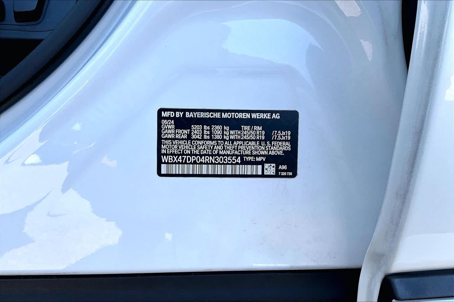 Used 2024 BMW X3 sDrive30i w/ Convenience Package w/ZPA RWD image 38