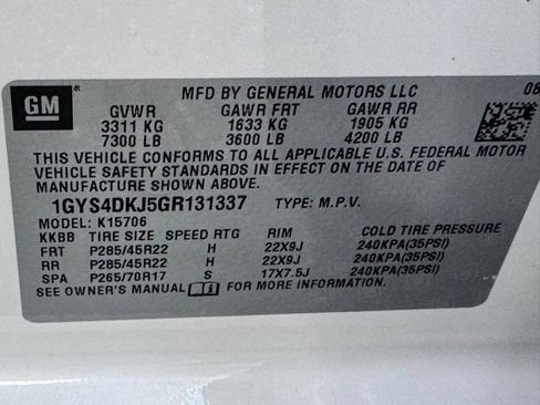 Used 2016 Cadillac Escalade Platinum AWD/4WD image 50