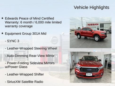 Used 2019 Ford Ranger XLT w/ Equipment Group 301A Mid AWD/4WD image 7
