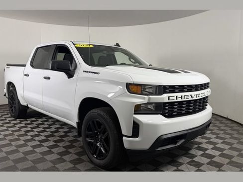 Used 2020 Chevrolet Silverado 1500 Custom w/ Rally Edition AWD/4WD image 1