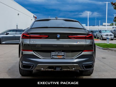 Used 2022 BMW X6 M50i w/ Executive Package AWD/4WD image 7