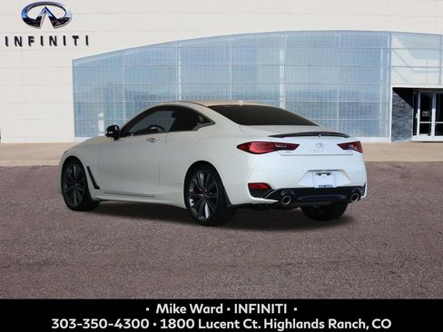 Used 2022 INFINITI Q60 Red Sport 400 w/ Carbon Fiber Package AWD/4WD image 3