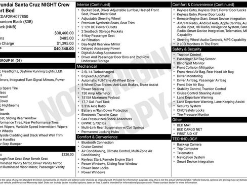 Used 2024 Hyundai Santa Cruz Night image 5