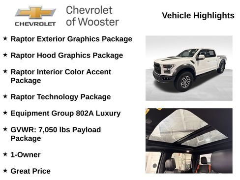 Used 2018 Ford F150 Raptor w/ Equipment Group 802A Luxury AWD/4WD image 2