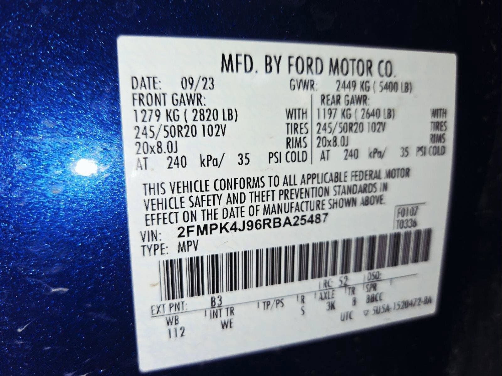 Used 2024 Ford Edge ST-Line AWD/4WD image 69