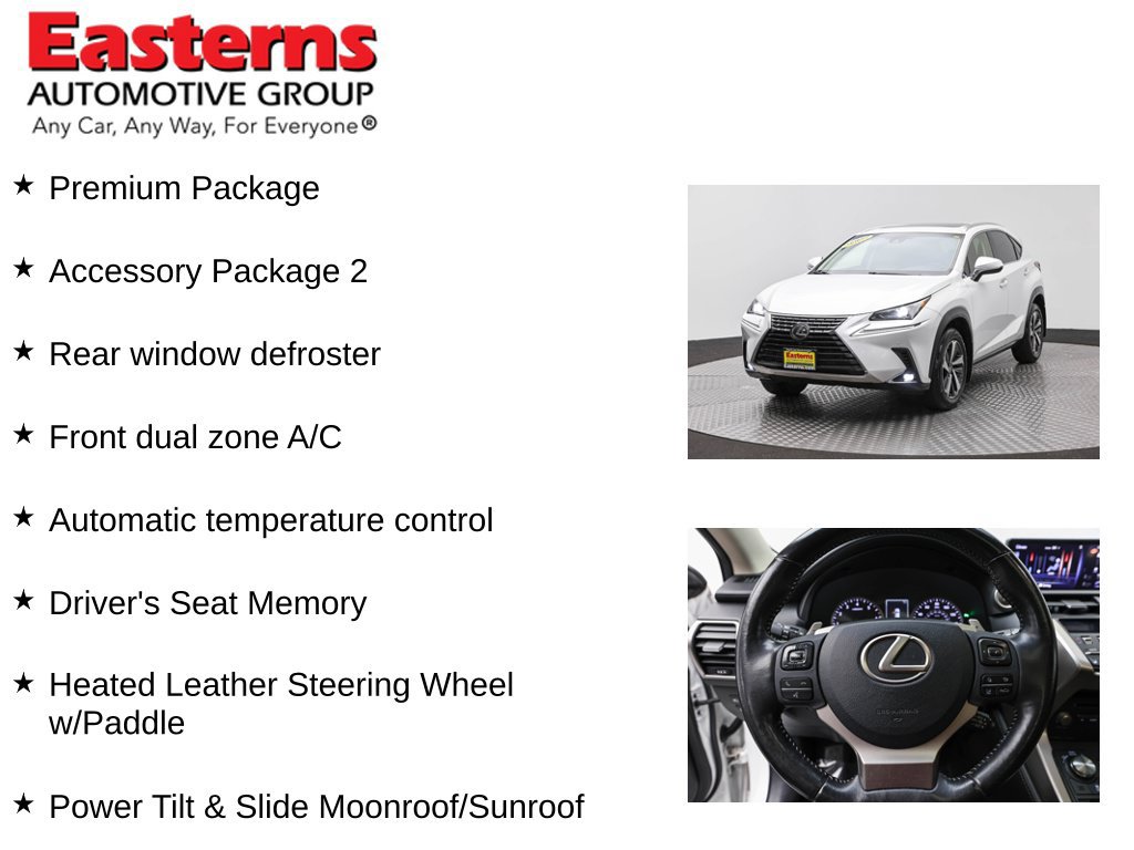 Used 2019 Lexus NX 300 AWD w/ Premium Package image 12