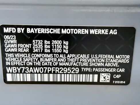 Used 2023 BMW i4 eDrive40 w/ M Sport Package RWD image 29