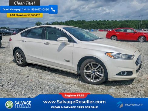 Used 2015 Ford Fusion Energi Titanium FWD image 5