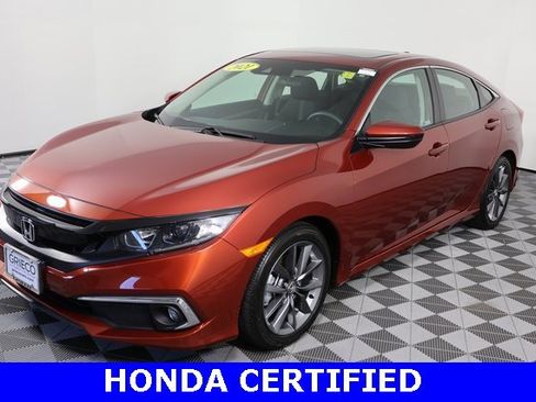 Certified 2021 Honda Civic EX image 4