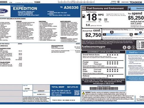 New 2026 Ford Expedition Tremor AWD/4WD image 24