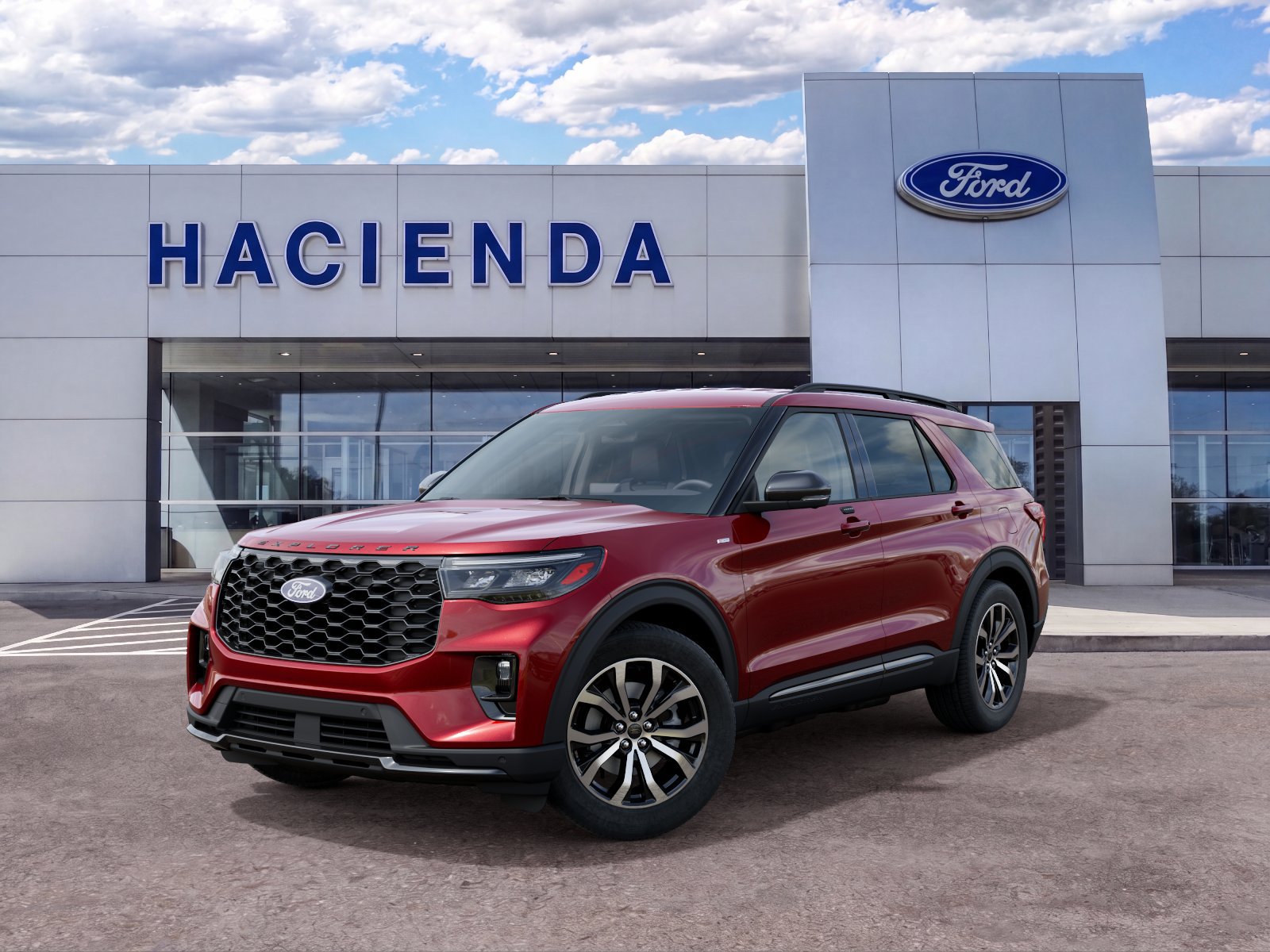 New 2027 Ford Explorer ST-Line w/ Premium Package RWD image 2