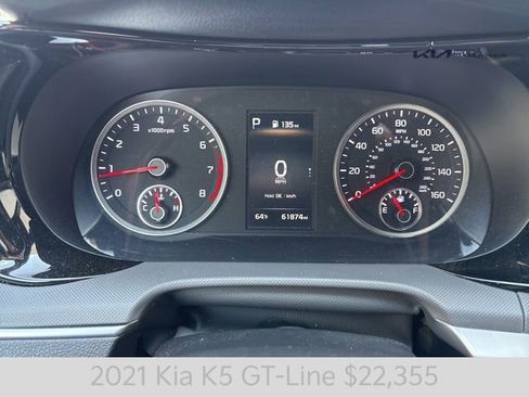 Certified 2021 Kia K5 GT-Line AWD/4WD image 8