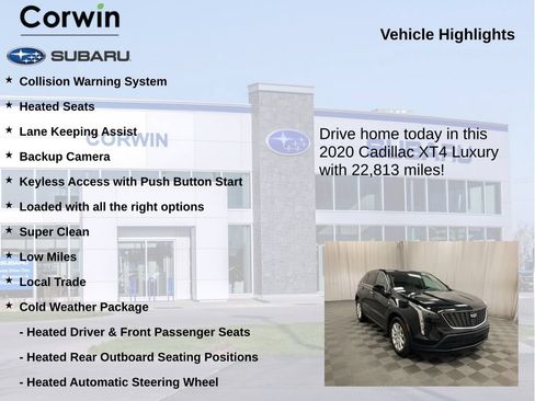 Used 2020 Cadillac XT4 Luxury AWD/4WD image 6