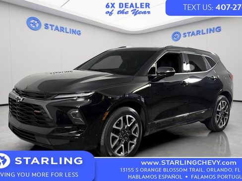 Used 2024 Chevrolet Blazer RS w/ Driver Confidence II Package FWD image 1