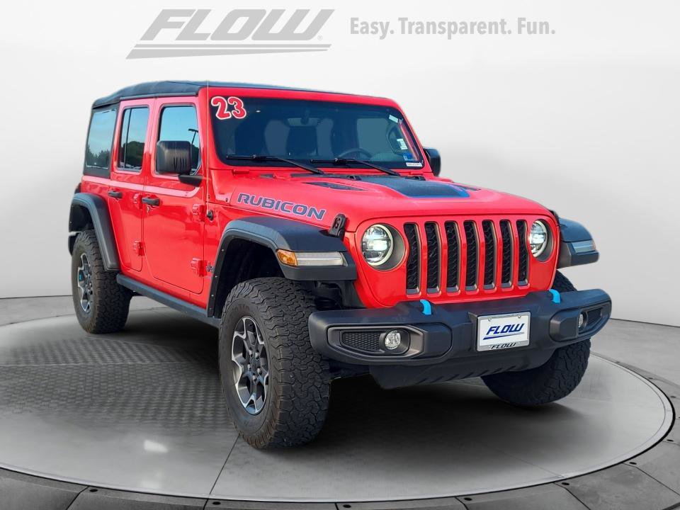 Used 2023 Jeep Wrangler Unlimited Rubicon 4xe AWD/4WD image 1