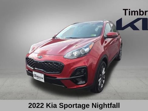 Certified 2022 Kia Sportage Nightfall Edition w/ Nighfall AWD Premium Package image 1