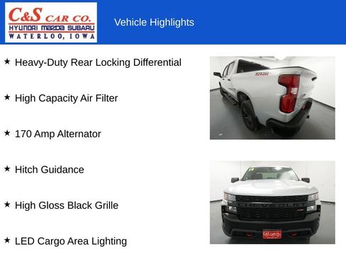Used 2019 Chevrolet Silverado 1500 Custom Trail Boss w/ Custom Convenience Package AWD/4WD image 26