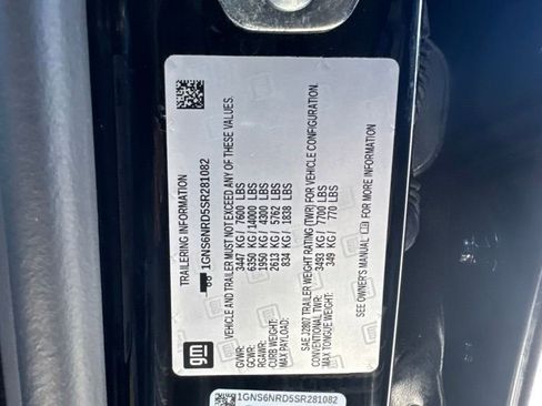 Used 2025 Chevrolet Tahoe LT AWD/4WD image 38