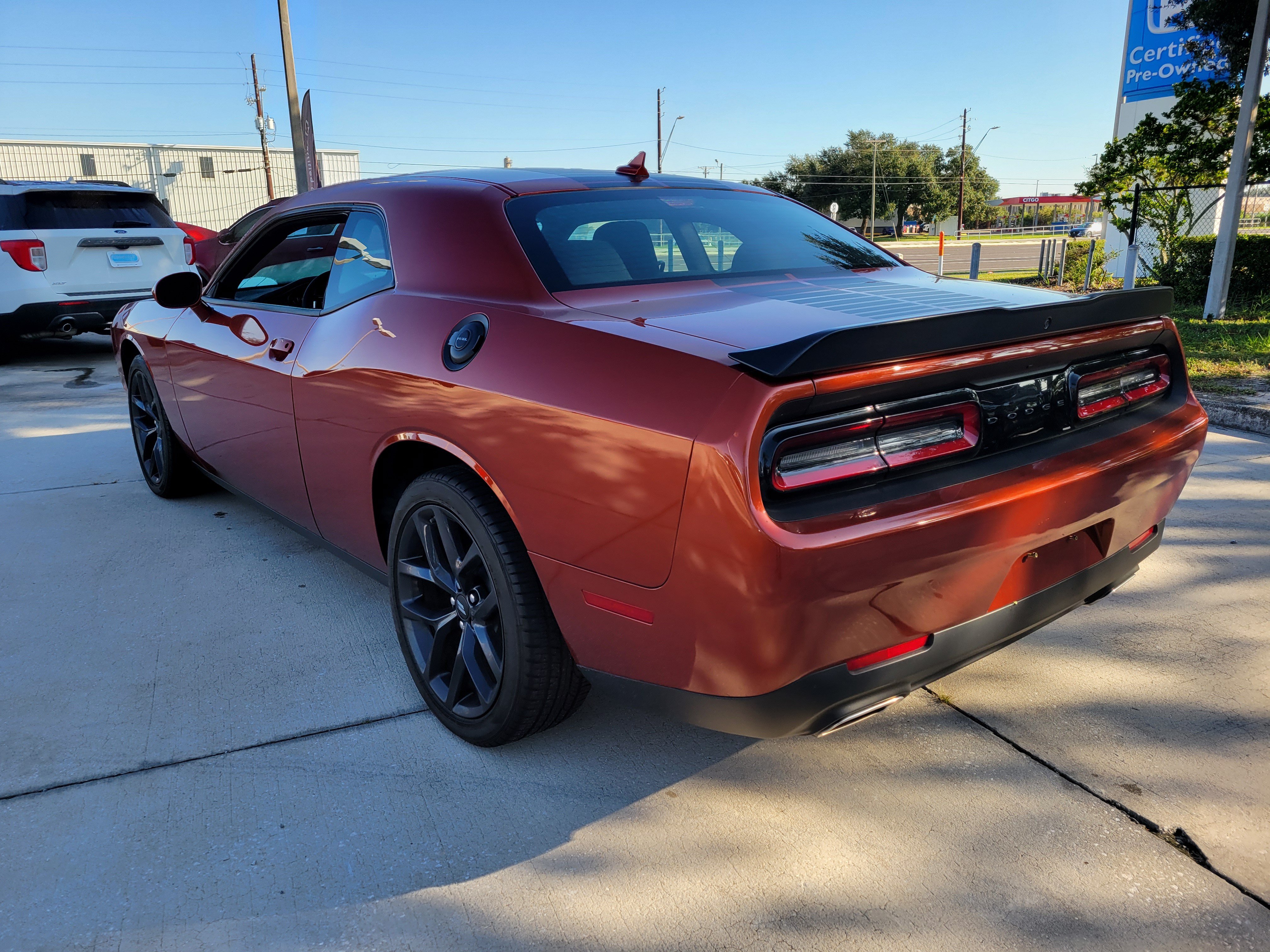 Used 2023 Dodge Challenger SXT w/ Blacktop Package RWD image 2