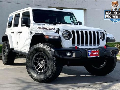 Used 2021 Jeep Wrangler Unlimited Rubicon w/ Xtreme Recon 35" Tire Package image 2