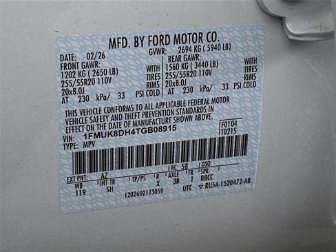 New 2026 Ford Explorer Active w/ Active Comfort Package image 24