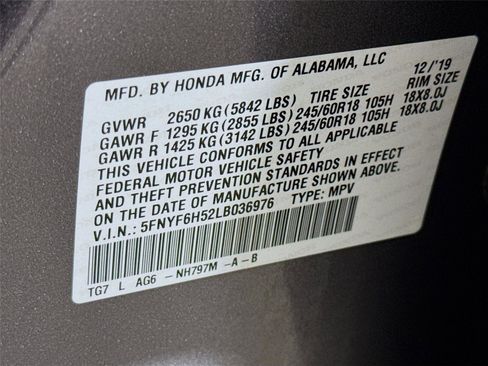 Used 2020 Honda Pilot EX-L image 34