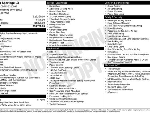 Used 2025 Kia Sportage LX image 2