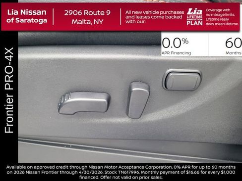 New 2026 Nissan Frontier PRO-4X w/ Pro Premium Package image 14