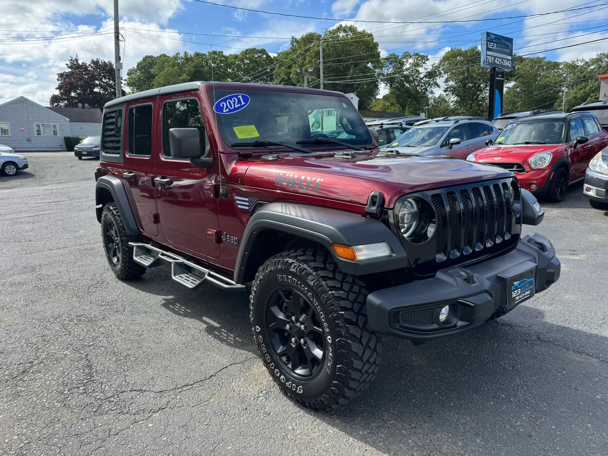 Used 2021 Jeep Wrangler Unlimited Sport AWD/4WD image 1