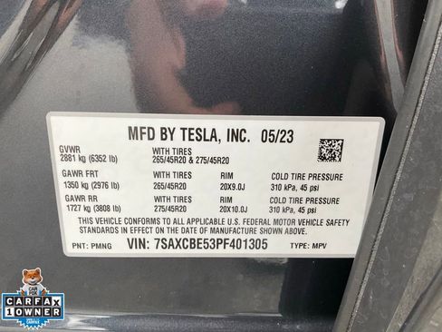 Used 2023 Tesla Model X AWD/4WD image 22