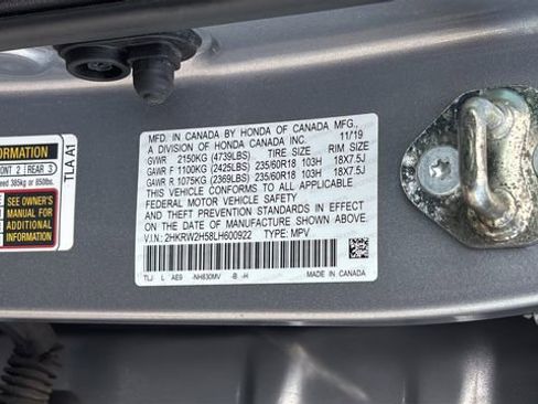 Used 2020 Honda CR-V EX image 30