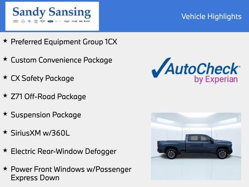 Used 2024 Chevrolet Silverado 2500 Custom w/ Custom Convenience Package AWD/4WD image 7