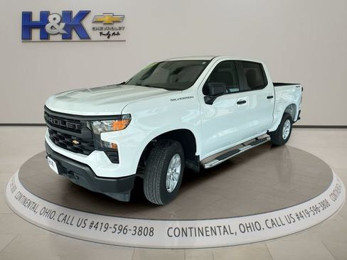 Used 2023 Chevrolet Silverado 1500 W/T w/ WT Value Package AWD/4WD image 3