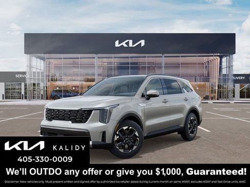 New 2026 Kia Sorento S w/ S Panoramic Sunroof Package FWD image 1