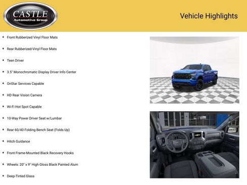 New 2025 Chevrolet Silverado 1500 Custom w/ Turbomax Blackout Package image 16